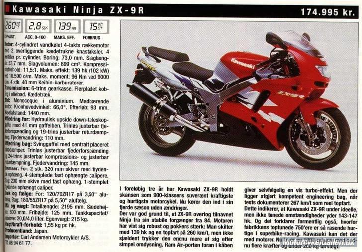 Kawasaki zx9r billede 12