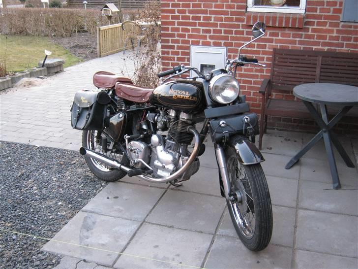 Royal Enfield Bullet ( Solgt ) - Nu er der kommen ny udstødning på.  billede 14