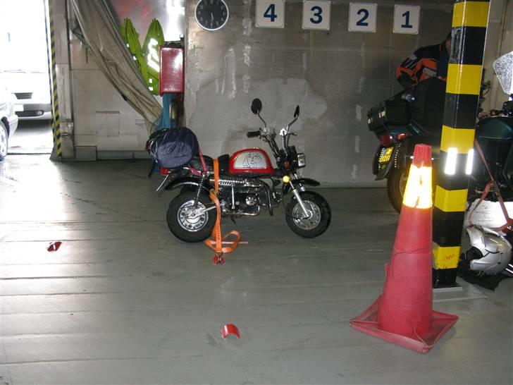 Jincheng Gorilla 90 - Den lille Gorilla på Færgen til Sverige ,på vej til Monkeytræf i Borås billede 7