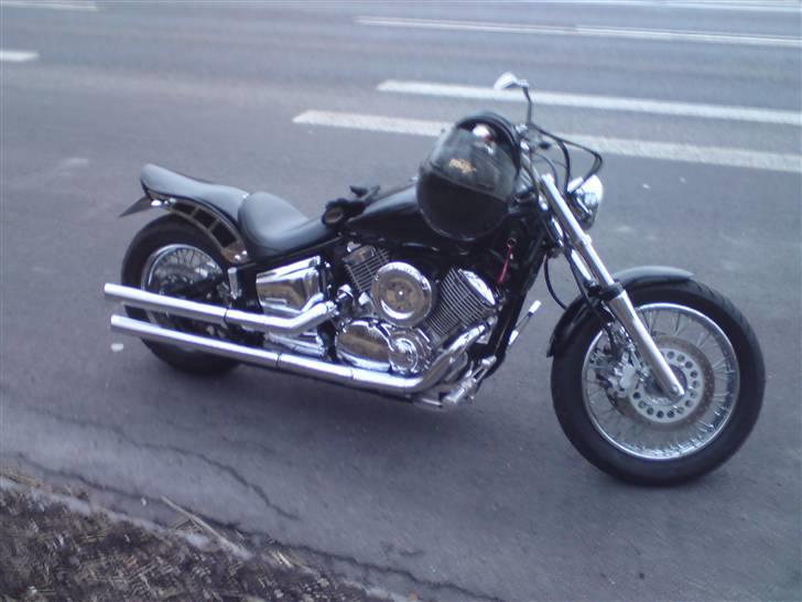 Yamaha XVS 1100 Drag Star - En af de første ture i det spæde forår billede 12