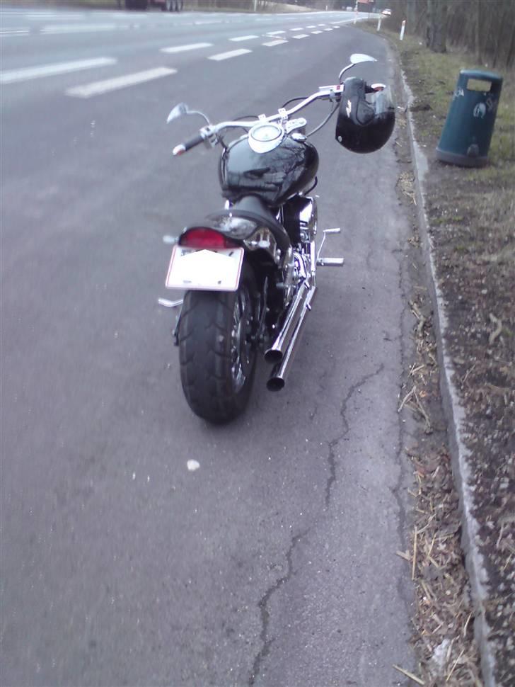 Yamaha XVS 1100 Drag Star - En af de første ture i det spæde forår billede 13