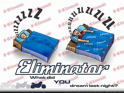 Kawasaki ZL1000 Eliminator"Solgt" billede 10