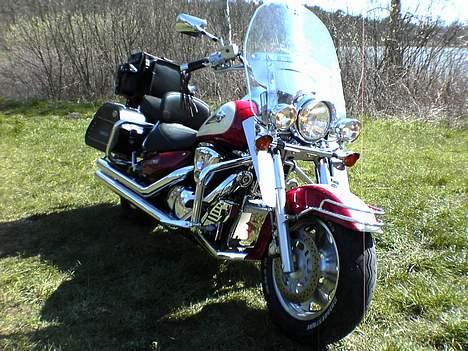Suzuki Intruder VL1500 - Prøvekørselstur efter renovering i vinter! billede 7