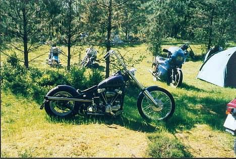 Harley Davidson Pan Head - Swedish bike meet 2002 billede 10
