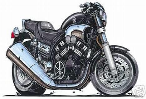 Yamaha Vmax. [power-cruiser] - En lille tegning af noget kompakt-power! billede 17