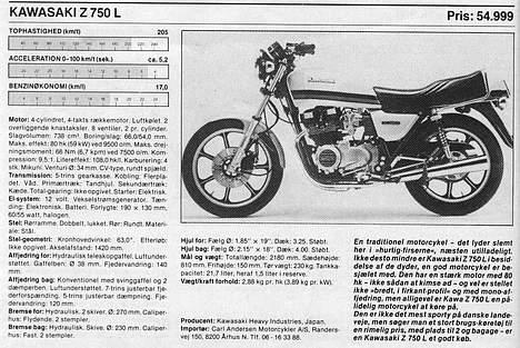 Kawasaki Z 750 R billede 6
