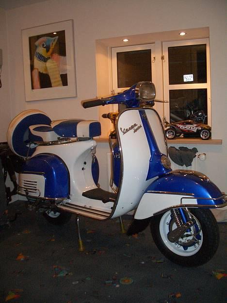 Vespa 150 Sprint 1966 (Solgt) - dette var den første scooter jeg købte.  billede 1