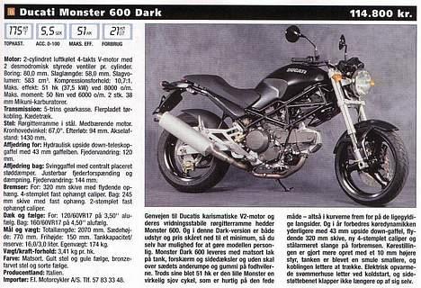 Ducati Monster 600  billede 7