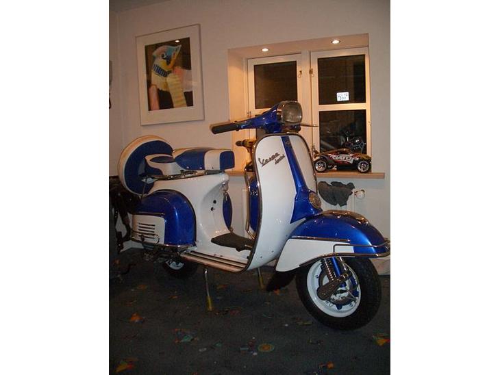 Vespa 150 Sprint 1966 (Solgt) - dette var den første scooter jeg købte.  billede 1