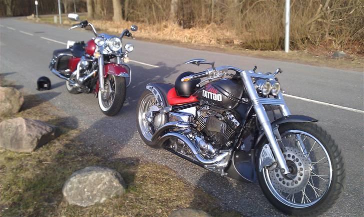 Yamaha Dragstar Lowrider SOLGT billede 9