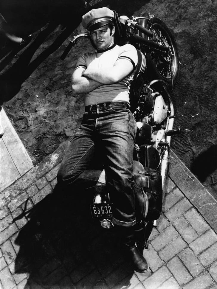 Triumph Speedmaster - Byttet - Marlon Brando, 1966 i "The wild one" - på en Triumph :=) billede 11