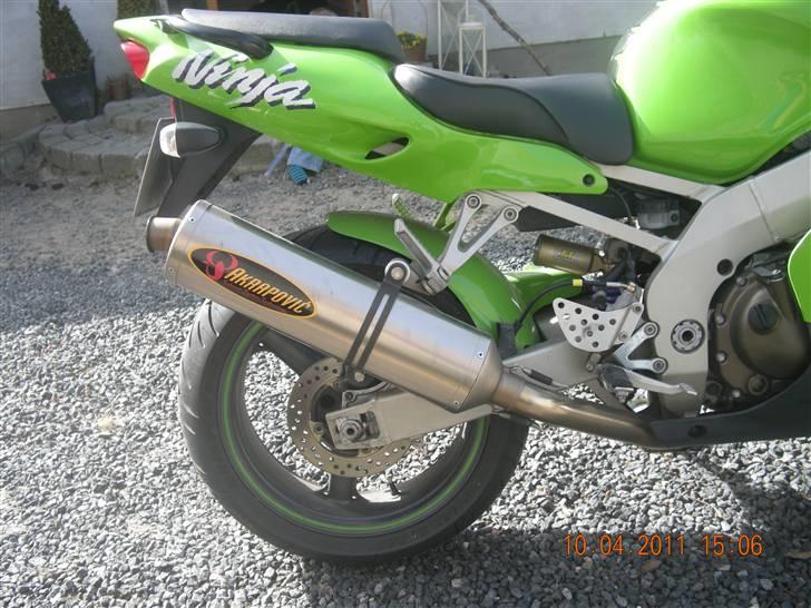 Kawasaki ZX9R Ninja - Komplet akrapovic billede 4