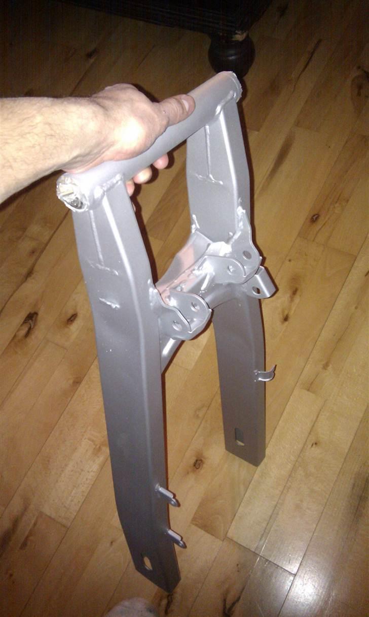 Suzuki GSX 750F - så fik jeg sgu ganvalisere min bagsvinger billede 13