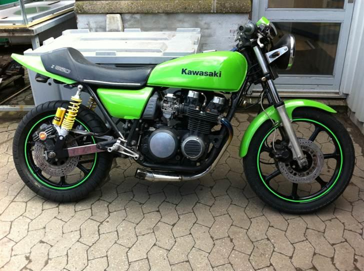 Kawasaki Z 650 b - Næsten færdig med første omgang af projektet billede 8