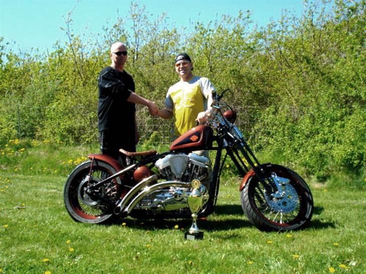 Harley Davidson Sportster Bobber - En glad ejer og Danmarks måske bedste custom builder , Lasse billede 8