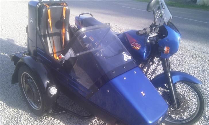 Jawa 350 Blue style "solgt" billede 2