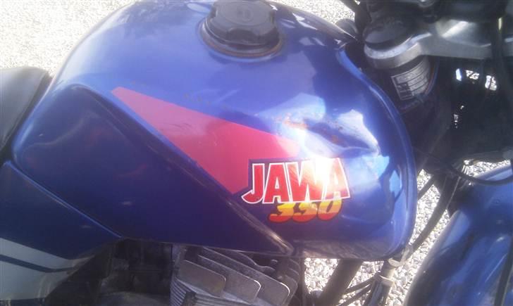 Jawa 350 Blue style "solgt" billede 7