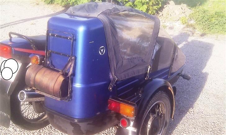 Jawa 350 Blue style "solgt" billede 9