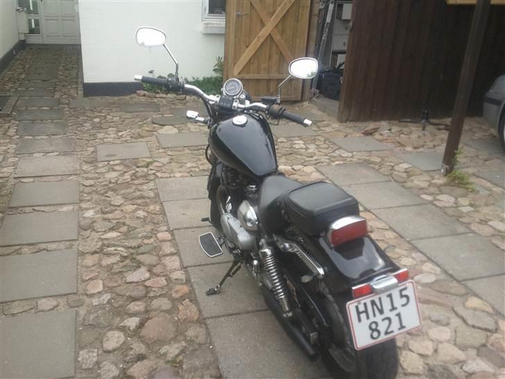 Honda CMX 450 Rebel - Tror nok det er org. potter der er malet sorte. billede 4
