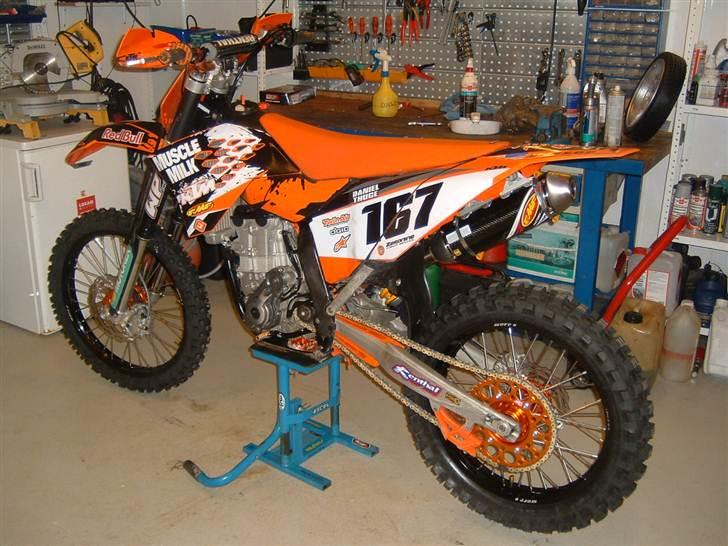 KTM 450 SXF Muscle Milk billede 5