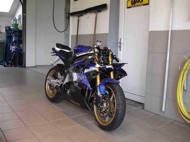 Yamaha r6 #Totalskadet# billede 12