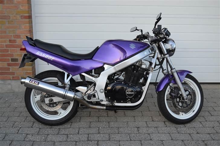 Suzuki GS500E "SOLGT" billede 1