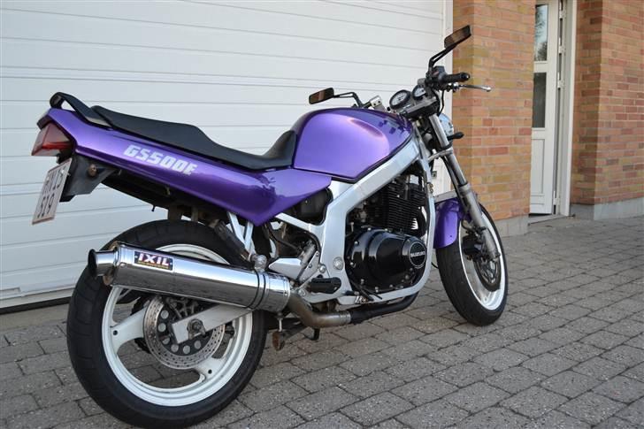 Suzuki GS500E "SOLGT" billede 2
