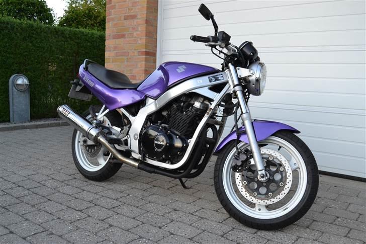 Suzuki GS500E "SOLGT" billede 3