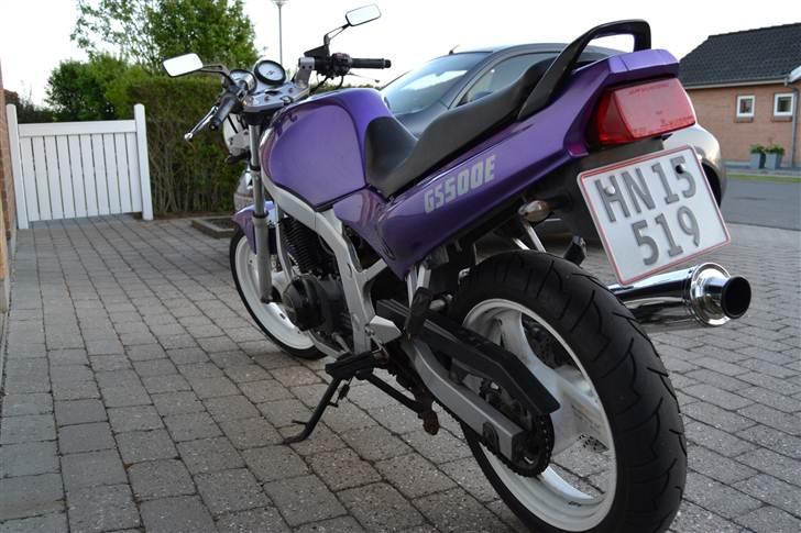 Suzuki GS500E "SOLGT" billede 4