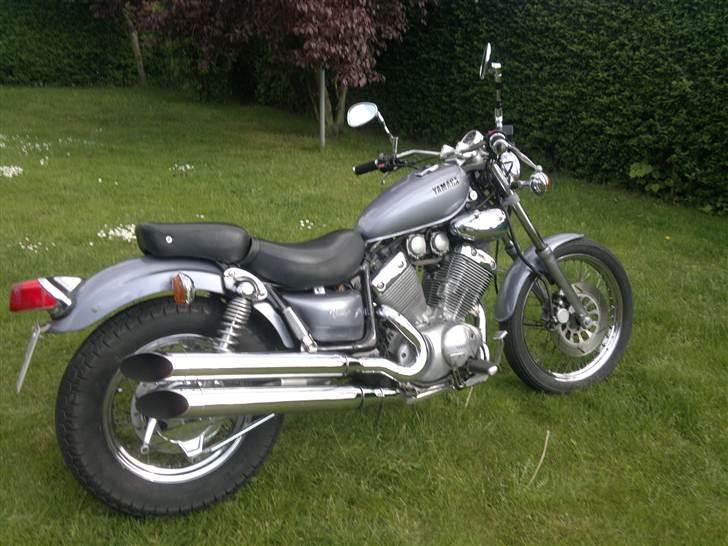 Yamaha Xv 535 - så er der kommet 1m styr på og nye chrom spejle billede 4