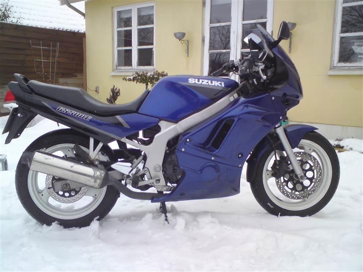 Suzuki GS 500 E (Solgt) - Det var da jeg fik den, syntes selv der er sket en del. billede 11