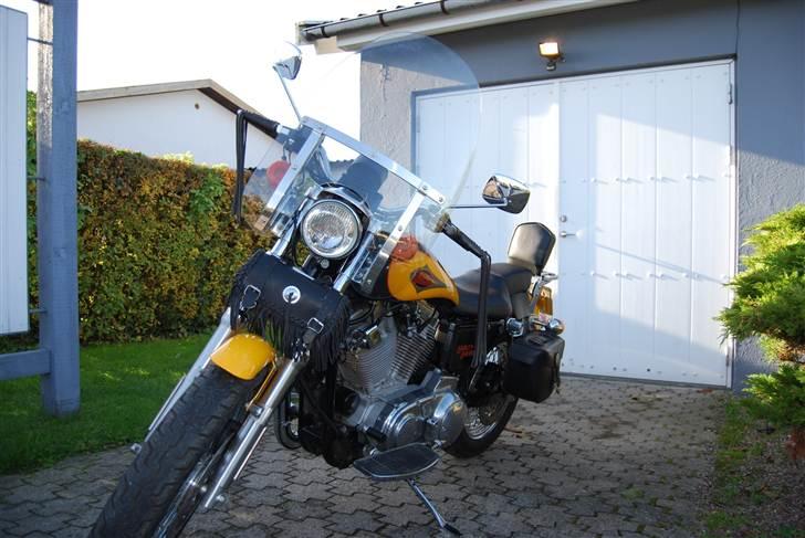Harley Davidson 883 Sportster - Sådan så den ud lige da den var kommet hjem billede 12