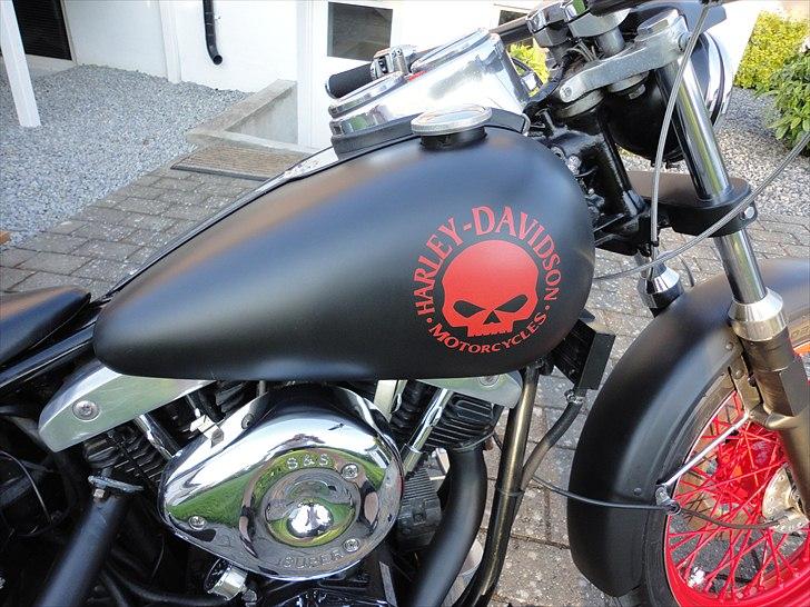 Harley Davidson 1200 FXE Superglide - Klistermærke købt på e-bay billede 3