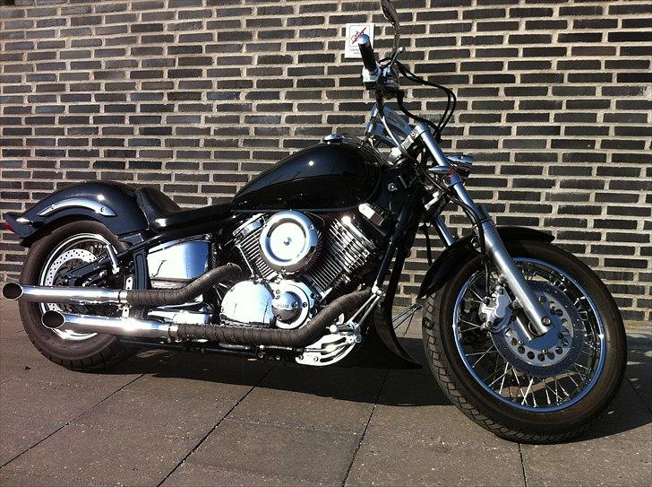 Yamaha Dragstar  - My Bike... Chopper med fed lyd og godt bundtræk... billede 1