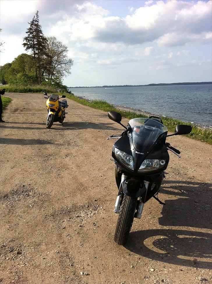 Suzuki Sv 650 SA - Med fruens Mc i baggrunden.. billede 5
