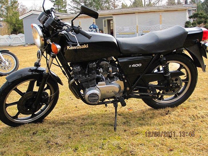 Kawasaki Z400 billede 8