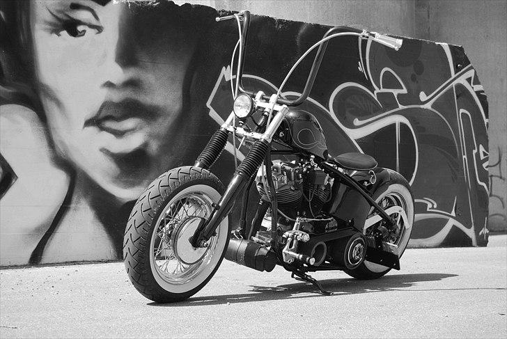 Harley Davidson Panhead  billede 1