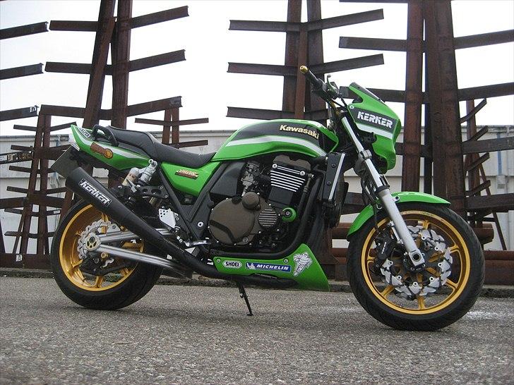 Kawasaki zrx 1200 r "SOLGT" :-( billede 1