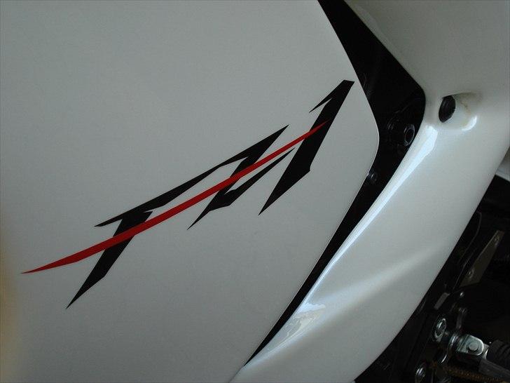 Yamaha  FZ1-S WHITE PEARL - FZ1 logo lavet af Jensen Solfilm  billede 9