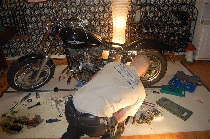 Harley Davidson Shovelhead - Workshop pic. billede 15