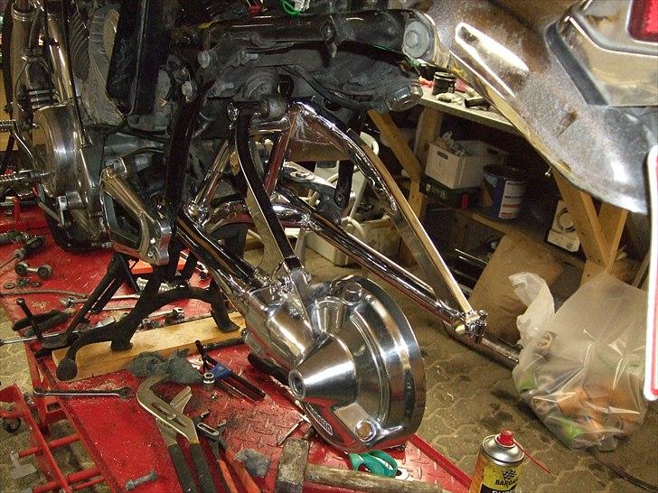 Yamaha virago - anden svinger monteret billede 15