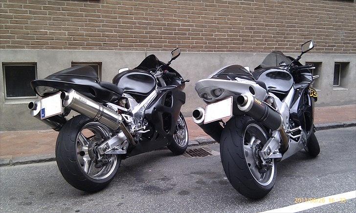 Suzuki Tl 1000R SILKE MATSORT - Lillebror & jeg på tur billede 11