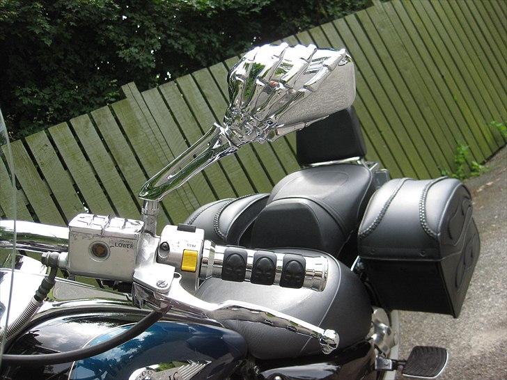 Suzuki VL 1500 LC - SIDESPEJLE MED SKELET HÅND billede 15