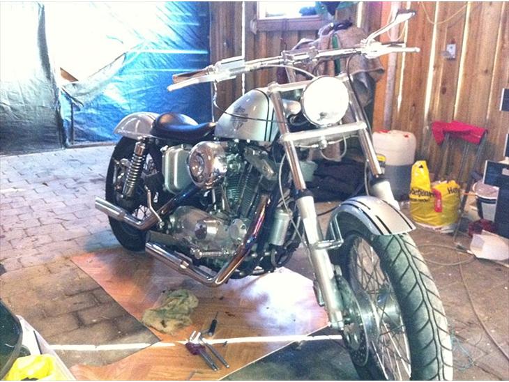 Harley Davidson sportster  SOLGT billede 2