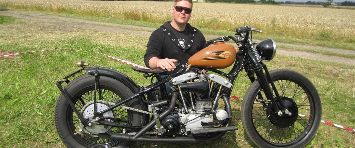 Harley Davidson Ironhead Pocket Rocket 2011 • Denne Jernsportster