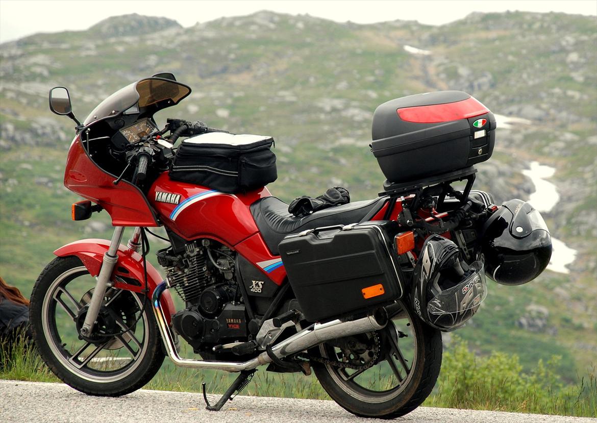 Yamaha XS 400 seca - Alle Billeder er fra mig og min kærestes Norge tur. Uge 26. 2011.. Vi Kørte Over 1.700 KM.. Virkelig en fantastisk tur..Kan klart anbefaldes!! billede 1