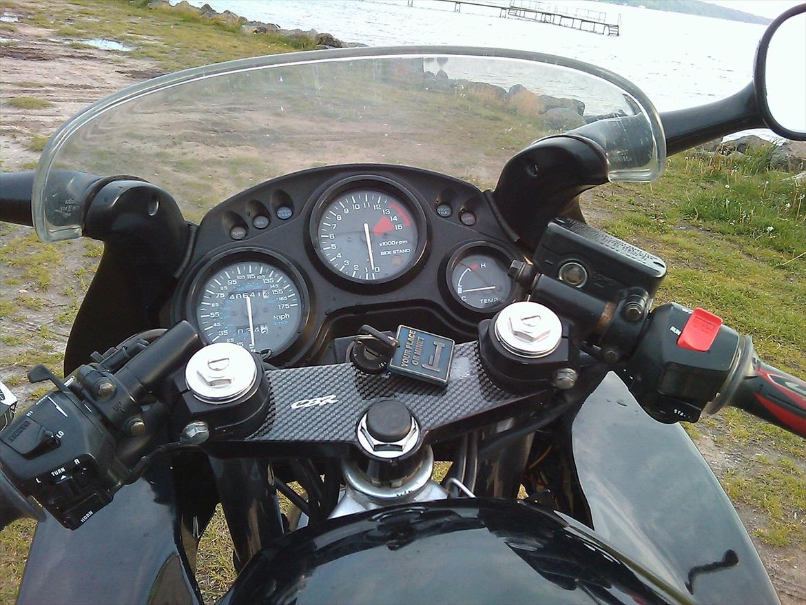 Honda CBR 600 f2 - Dejlig og utrolig flot instrumentering, std Honda.
 billede 5
