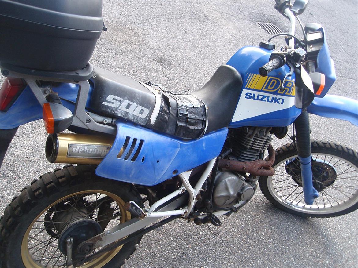 Suzuki Dr 500 s     " SOLGT " billede 2