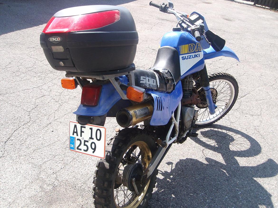 Suzuki Dr 500 s     " SOLGT " billede 6