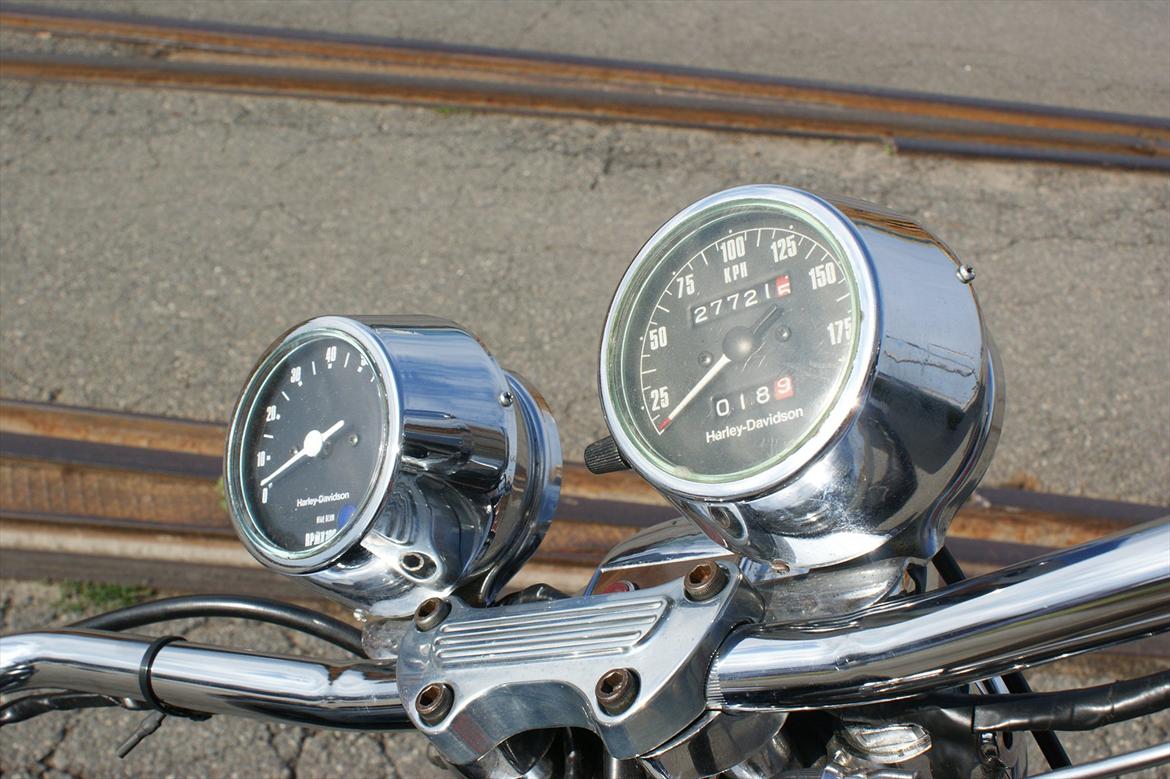 Harley Davidson Sportster XLS Iron Tidligere - Kommer nyt digitalt speedometer... billede 12